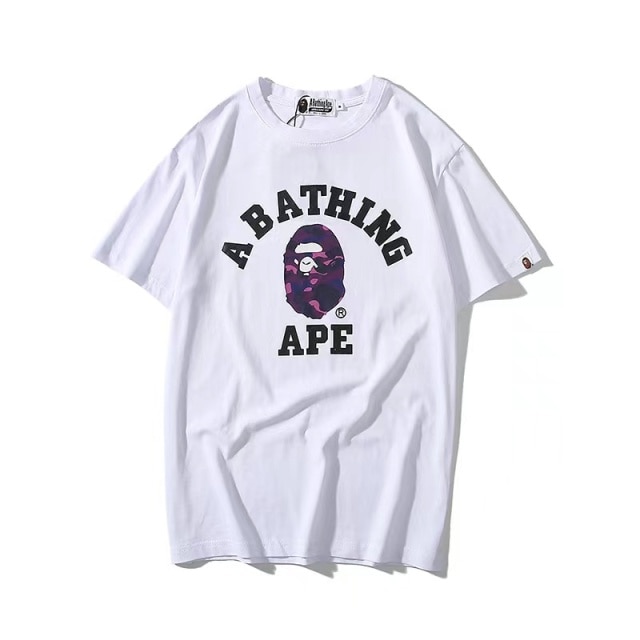 a bathing ape whiter t-shirt