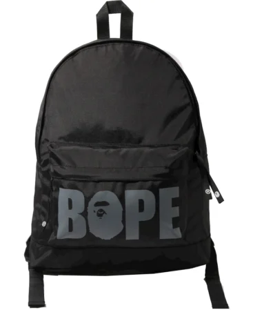 Bape Black Backpack