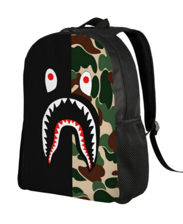 Bape Shark Camo Backpack