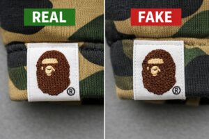 Bape Jacket Real vs Fake