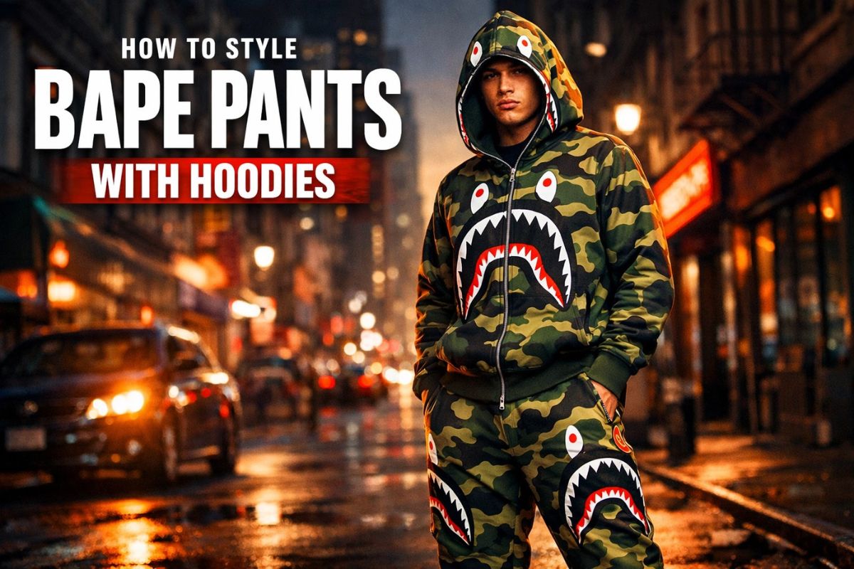How to Style Bape Pants with Hoodies