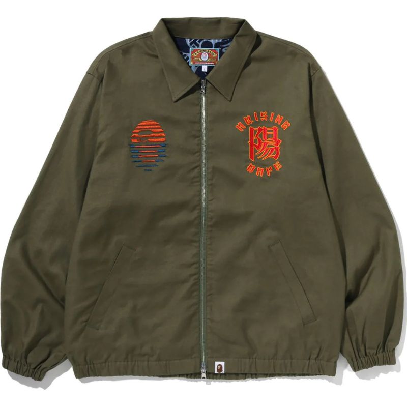 A RISING BAPE SOUVENIR JACKET MENS
