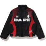 ABA FRAME MONOGRAM JACQUARD MULTI LOGO PADDED JACKET MENS