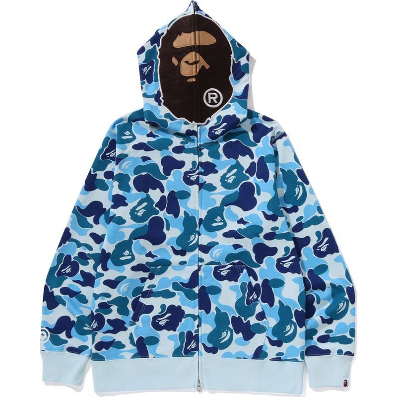ABC CAMO 2ND APE FULL ZIP HOODIE MENS