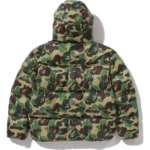 ABC GREEN CAMO DOWN JACKET FOR MENS