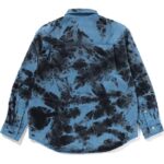 Mens Blue Ape Logo Shirt Back