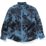 Mens Blue Ape Logo Shirt Front