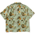 Mens Green Vacation Shirt Back