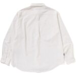 Mens White Oxford Shirt Back