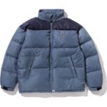 Navy One Point Relaxed Fit Down Jacket