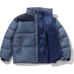 Navy One Point Relaxed Fit Down Jacket Men