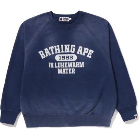 Navy Washed Sweatshirt