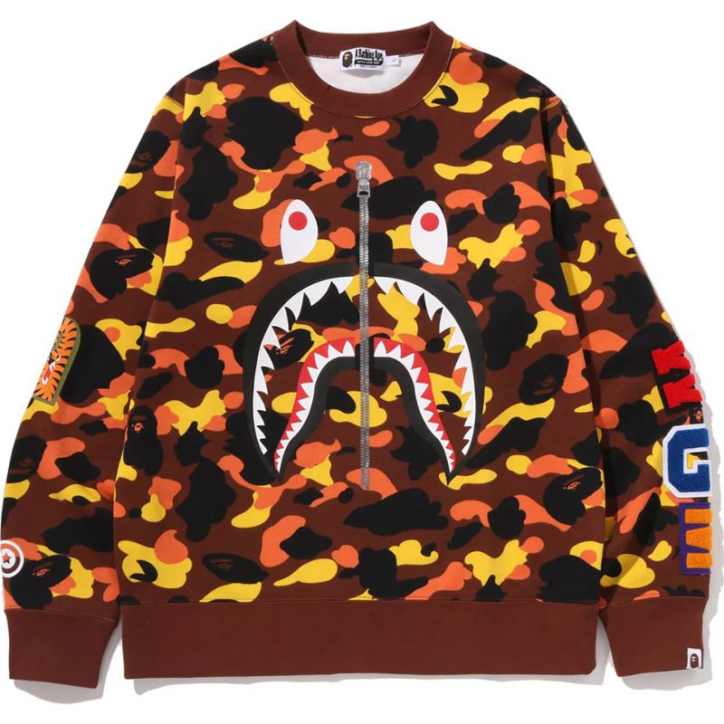 Orange Camo Sweatshirt