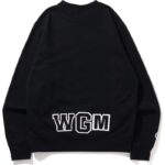 bape shark crewneck black