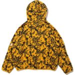 bape kazuki hoodie yellow mens