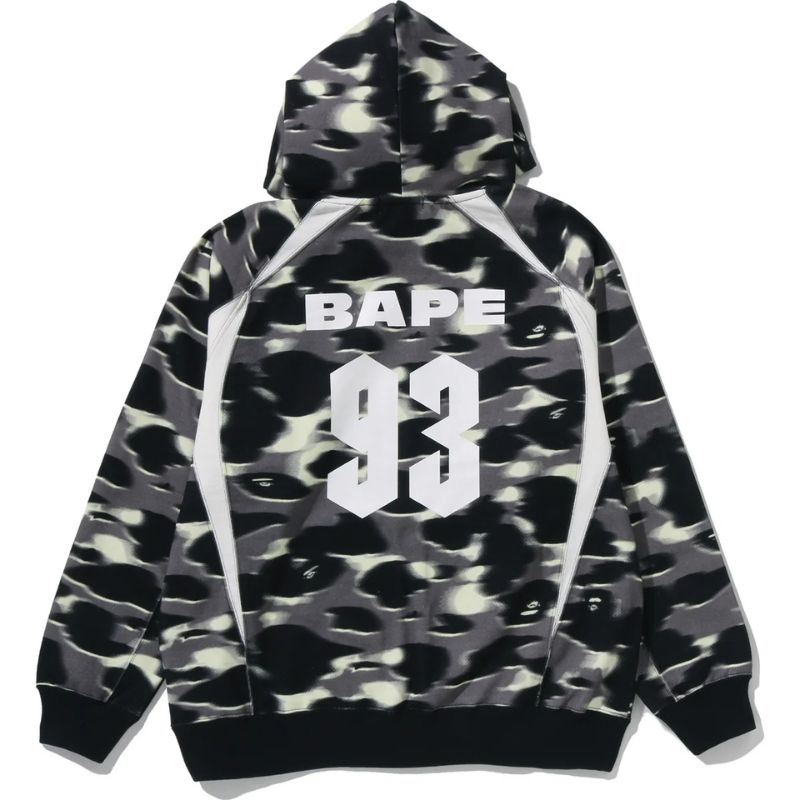 black relaxed fit hoodie mens