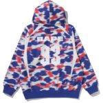 blue relaxed fit hoodie mens