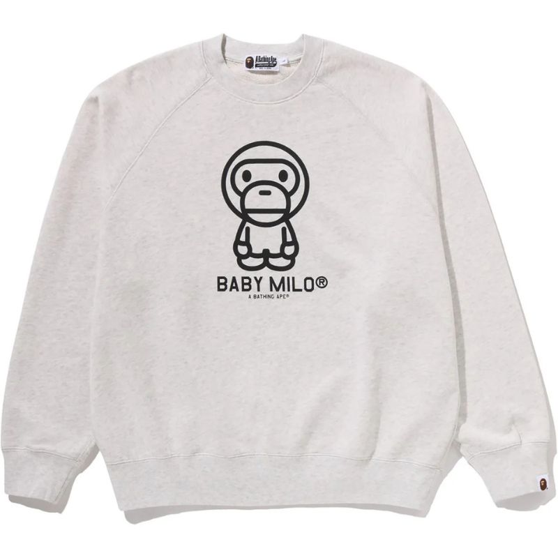 heavy wash baby milo gray