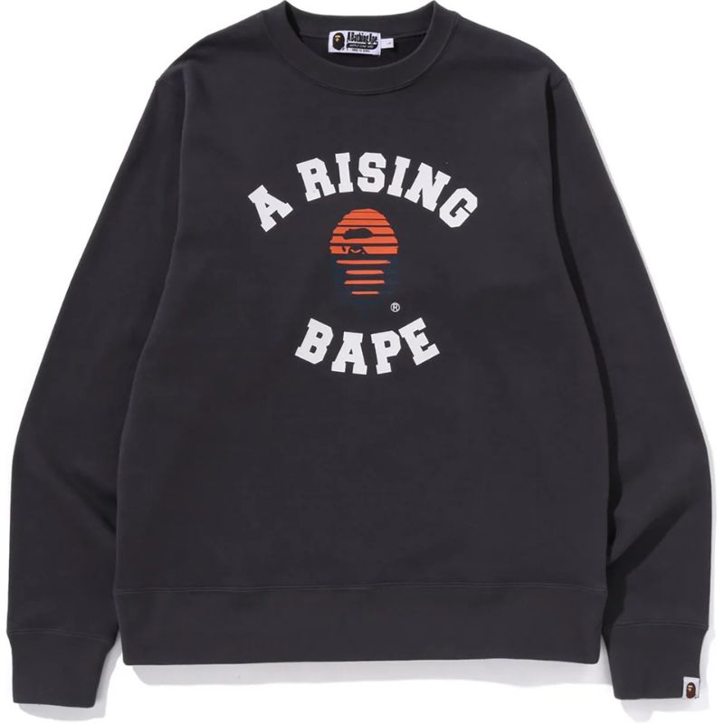 a rising bape black sweatshirt