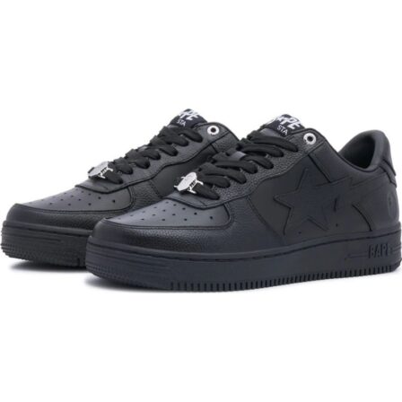 Black STA Low Tops
