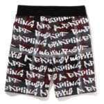 Check Sweat Shorts