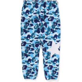 Mens Blue ABC Camo Sweatpants