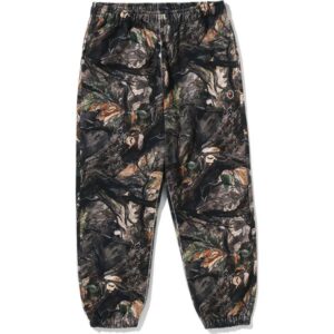 Mens Brown Tree Edge Camo Relaxed Fit Sweat Pants