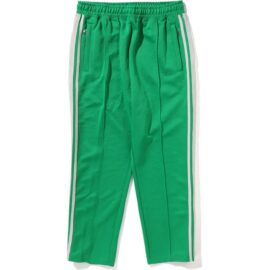 Mens Green Line Camo Jacquard Loose Fit Sweatpants