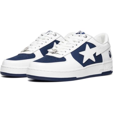 Navy Star Low Tops