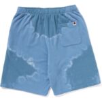 blue relaxed fit shorts mens