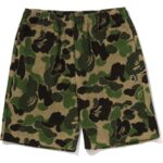green sweat shorts mens
