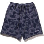 1st camo heavy washed shorts charcoal