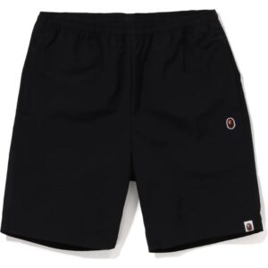 Mens Black Ape Head Beach Shorts