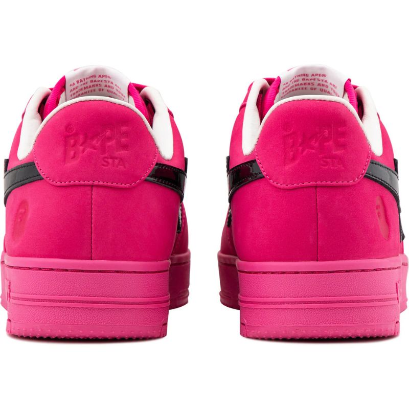 pink bape sta mens
