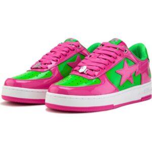 Mens Pink Bape STA #1