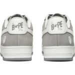 gray bape sta mens