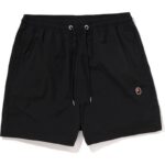 one point water shorts black