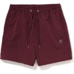 one point water shorts burgundy