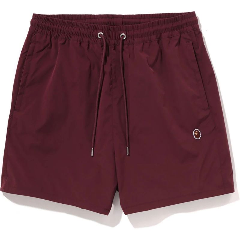 one point water shorts burgundy