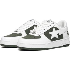 Mens Olive Drab Bape STA #6