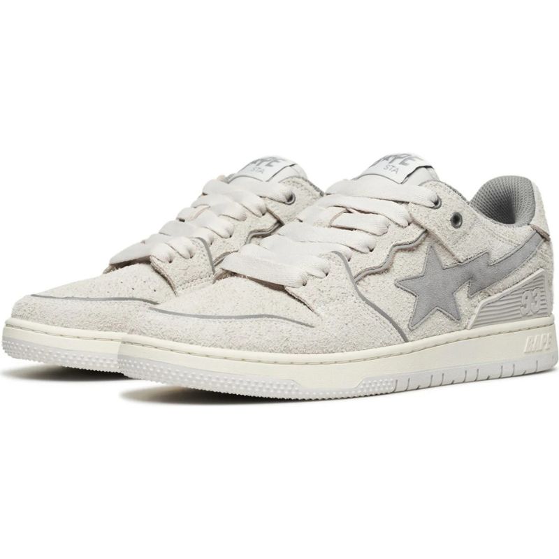bape sk8 sta gray