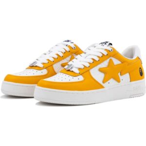 Mens Orange Bape STA #3