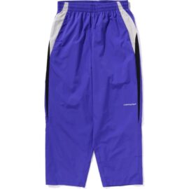 nylon bape track pants purple