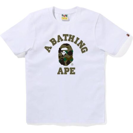 1st Camo College White Green
