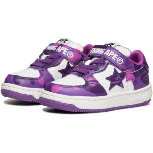 Kids Bape Sta Sneakers Purple