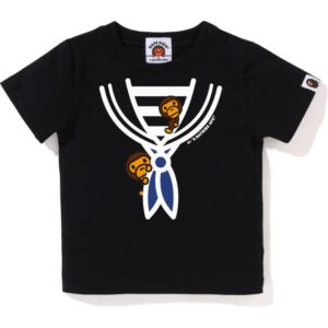 Kids Milo Marine Tee Black