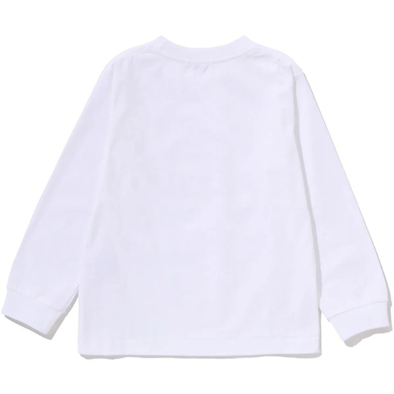 white-winking-milo-face-kids-tee