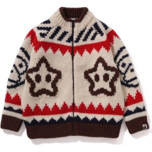 Baby Milo Wool Knit Kids Cardigan Ivory