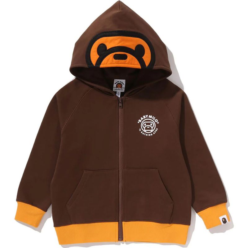 glitch-shark-hoodie-brown