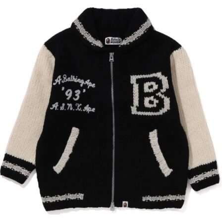 Bape Black Cardigan